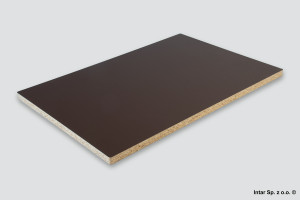Płyta wiórowa laminowana, 7181 BS, Ciemna Czekolada, Gr. 18 mm, 2800x2070, KRONOSPAN