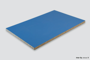 Płyta wiórowa laminowana, K517 SU, Lazurowy Błękit, Gr. 18 mm, 2800x2070, KRONOSPAN