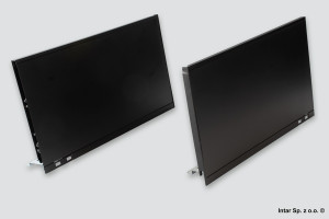 Boki do szuflady LEGRABOX PURE, 770F4502S, L-450 mm, Wys. F, R+L, Brunatnoczarny, BLUM