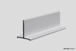 Teownik 04 Decor, 00691, L-3000 mm, Srebrny, SEVROLL
