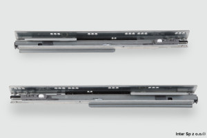 Prowadnica TANDEMBOX, 576.6001B, L-600 mm, 65 kg, Pełny wysuw, Blumotion, BLUM