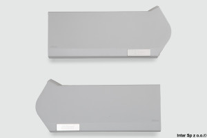 Zestaw zaślepek do AVENTOS HF, 20F8020, Jasnoszary, BLUM