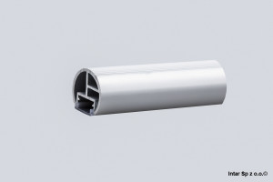 Drążek do szaf LED, PROF-REL-OP-2W, L-2000 mm, Klosz mleczny, Aluminium, DESIGN LIGHT