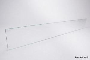 Szklany element dekoracyjny LEGRABOX FREE, ZE7S488G, L-600 mm, Wys. C, R+L, Szkło przezroczyste, BLUM