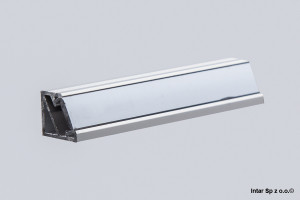 Profil TRI-LINE MINI, PROFIL-MN-3LIN-TR-2W, L-2000 mm, Kątowy, Klosz transparentny, Aluminiowy, DESIGN LIGHT