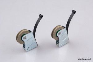 Wózek dolny WD10C HI-TEC, 10050, Rolka wklęsła, Zestaw 2 szt/blister, SEVROLL