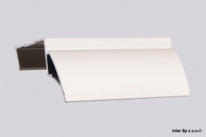 Rączka BETA 18, 02767, L-2700 mm, Jasny brąz, SEVROLL