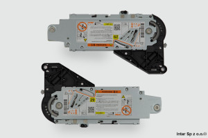 Zestaw siłowników AVENTOS HL, 20L2900.05, Waga frontu 8,25-20,00 kg, Wys. korp. 350-580 mm, SERVO-DRIVE, BLUM