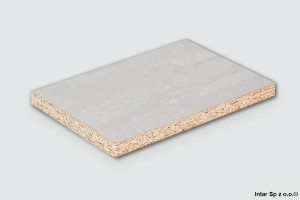Płyta wiórowa laminowana, K350 RT, Beton, Gr. 18 mm, 2800x2070 mm, KRONOSPAN