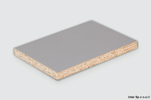 Płyta wiórowa połyskowa, 0171 MG/PE, Grafit Jasny, Gr. 18 mm, 2800x2050 mm, KRONOSPAN