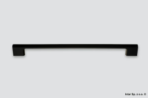 Uchwyt meblowy D705-0320-BM, S=320 mm, Czarny matowy, DC POLSKA