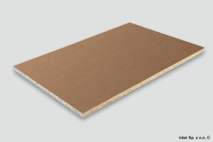 Płyta MDF laminowana jednostronnie, AL05, Brushed Copper , Gr. 18,7 mm, 2800x1300 mm, KRONOSPAN