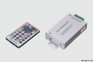 Sterownik LED RGB, ZSTER-RGB-RF-01, 4-strefowy pilot RF, DESIGN LIGHT