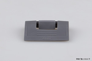 Uchwyt szuflady wewnętrznej, ZIF.7005 GRIFF V 25 R737, Szary, BLUM