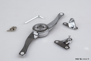 Podnośnik mechaniczny DESIGN, PD-GPD01-001, Chrom, GTV