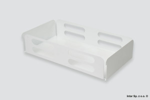 Półka do stelaża Cargo PRESTIGE SUPREME BOX, W-2317BW-KO-300.P67, L=300 mm, Kość słoniowa, NOMET