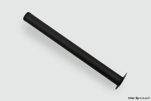 Noga meblowa do stołu, AC282-A-710-CZA, H-710 mm, Czarny, SHOP LINE
