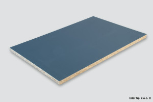 Płyta wiórowa laminowana, 5994 SU, Alby Blue, Gr. 18 mm, 2800x2070, KRONOSPAN
