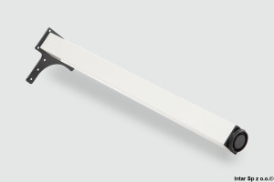 Noga meblowa kwadratowa, AC282-K-710-BIA, FI-50, H-710 mm, Biały, SHOP LINE
