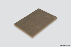 Płyta MDF, Splashback, 2-str., K025/K026 SU/SU, Marmur Pietra Brąz, 10X640x4100 mm, EN 16516, KRONOSPAN