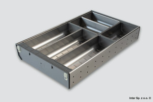 Wkład na sztućce ORGA-LINE, ZSI.450KI4NORGA-BF, L-450 mm, S-377 mm, BLUM