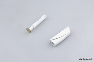 Odbojnik K-PUSH TECH, C010001457, Plus adapter, Długi, Mocny, Biały, ITALIANA FERRAMENTA