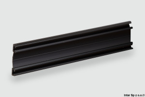 Tor dolny ELEGANT II DECOR RAL, 05310, L-3000 mm, Czarny mat, SEVROLL