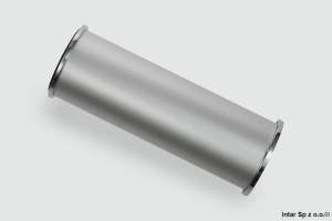 Nóżka meblowa, DA11-0150-AL-R, H-150 mm, Fi=50 mm, Aluminiowy, DC POLSKA