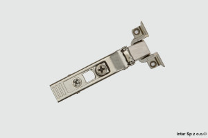 Zawias do wąskich ramek aluminiowych, 72T550A, Clip Top, Bez sprężyny, BLUM