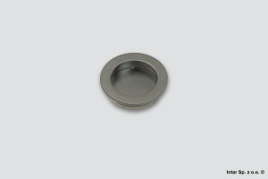 Uchwyt meblowy wpuszczany, DD02-G6, L= 40 mm,  Aluminiowy, DC POLSKA