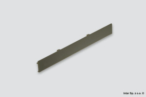 Zakończenie cokołu PVC, H-150 mm, Szary, UNION PLAST