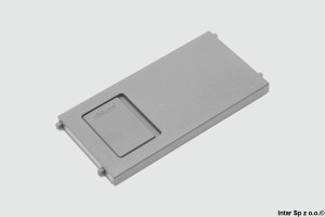 Listwa poprzeczna pojedyncza do ramy AMBIA-LINE, Do szer. 100 mm, ZC7Q010SS, Antracyt matowy, BLUM