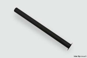 Noga meblowa do stołu, AC282-B-820-CZA, H-820 mm, Czarny, SHOP-LINE