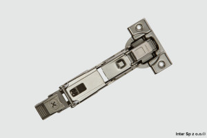 Zawias z zerowym uskokiem 153°, 71T7550, Clip Top, Nakładany, Sprężyna, BLUM