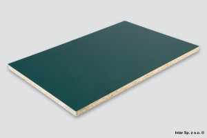 Płyta wiórowa laminowana, K520 SU, Ciemny Szmaragd, Gr. 18 mm, 2800x2070, KRONOSPAN