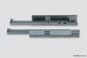 Prowadnica TANDEM, 550H5000.03, L-500 mm, 30 kg, Częściowy wysuw, Tip-On, BLUM