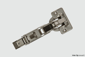 Zawias nakładany 170°, 70T6550.TLMB, Clip Top, Bez sprężyny, Tip-On, BLUM