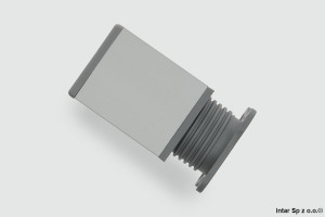Nóżka meblowa kwadratowa, NAK27, H-50 mm, 40x40, Aluminiowy, EB