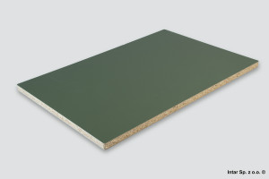Płyta wiórowa laminowana, K521 SU, Dymiona Zieleń, Gr. 18 mm, 2800x2070, KRONOSPAN