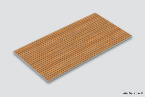 Płyta ścienna SPC Rocko Wall/Tiles, R122 FN, Yacht Wood, Gr. 4 mm, 2800x1230 mm, KRONOSPAN