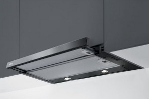Okap szufladowy Telescopic glass FTC 601 BK GL, 110.0439.279, Czarne szkło/Czarny, FRANKE