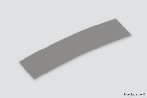 Obrzeże ABS, ELEGANT MAT, 1x23mm, K0112, Szary, 140591, REHAU