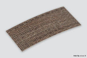 Obrzeże ABS, 0,8x43mm, K0542 Juta Ciemna, DP-PN K542, SCHILSNER