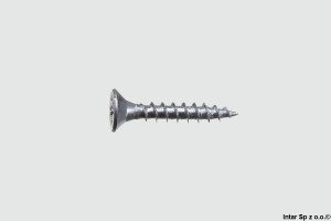 Wkręt do drewna, 3,5x20 mm, KDH-35020-B(X5), 5 kg, Ocynk biały, KLIMAS
