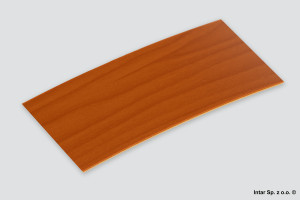 Obrzeże ABS, 2x43mm, K0344 Wiśnia Dworkowa, BS 0344, SCHILSNER