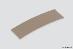 Obrzeże ABS, ELEGANT MAT, 1x23mm, HM03, 141189, Jasny brąz, REHAU