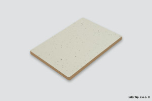 Płyta MDF, Splashback, 2-str., K217/K218 GM/GM, Andromeda Biała, 10X640x4100 mm, EN 16516, KRONOSPAN