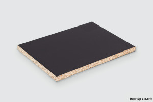 Płyta wiórowa laminowana, 2190 OM, Black, Gr. 19 mm, 2790x1300 mm, KAINDL