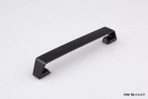 Uchwyt meblowy TAVOLO, C-5265.P61, S=160 mm, Czarny mat, NOMET