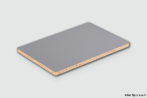 Płyta wiórowa laminowana, 1700 PE, Stalowo Szary, Gr. 10 mm, 2800x2070 mm, KRONOSPAN